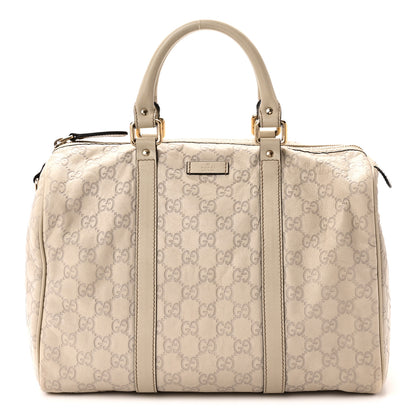 Gucci Guccissima Medium Joy Boston Off White 1 of 10