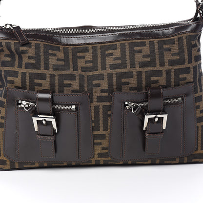 Fendi Zucca Shoulder Bag Tobacco 13 of 13