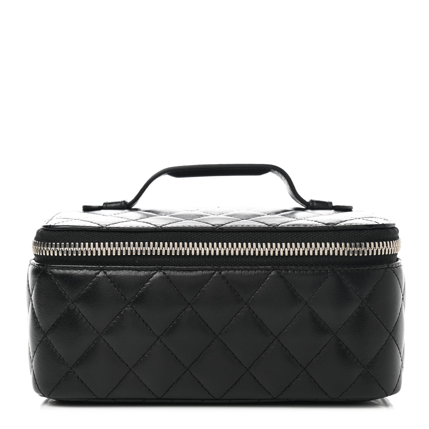 Chanel Lambskin Quilted Jewelry Case Black 1 of 10
