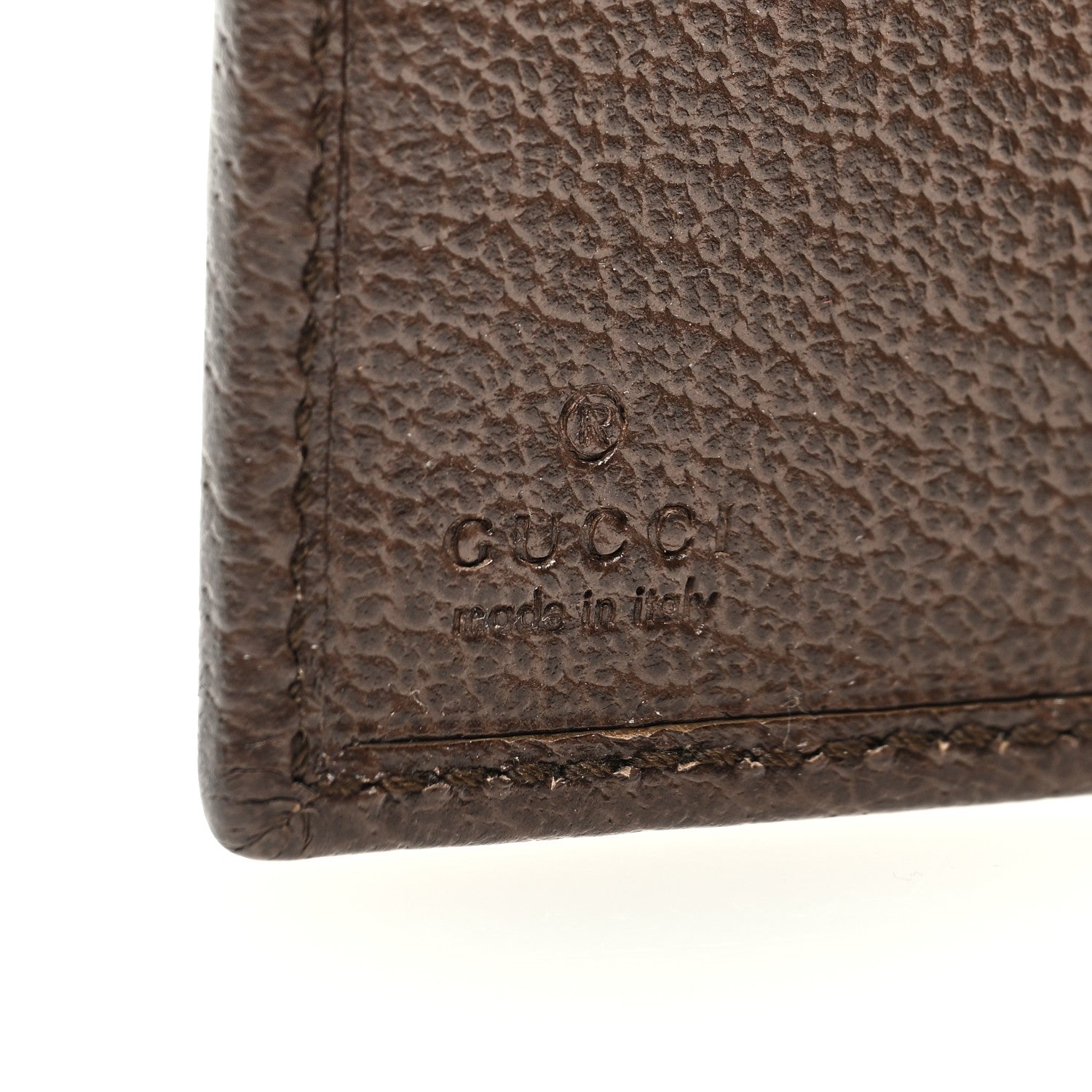 Gucci GG Supreme Monogram Web Mens Ophidia Bi-Fold Coin Wallet Beige New Acero 6 of 6