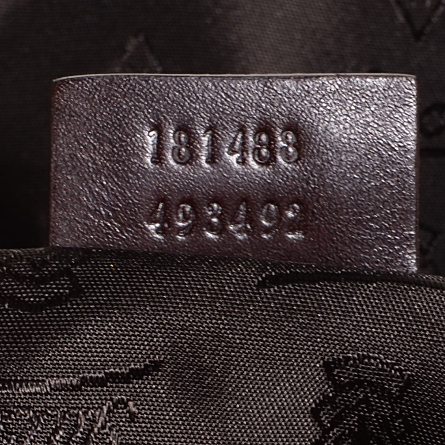 Gucci Crystal Monogram Large Duchessa Boston Dark Brown 7 of 9