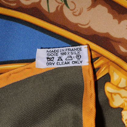 Hermes Silk Rythmes du Monde Scarf 90 5 of 5