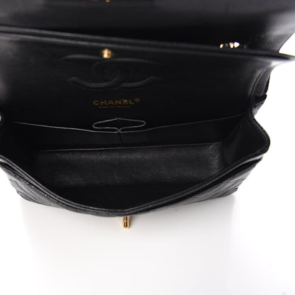 Chanel Caviar Quilted Medium Double Flap Black 5 of 10