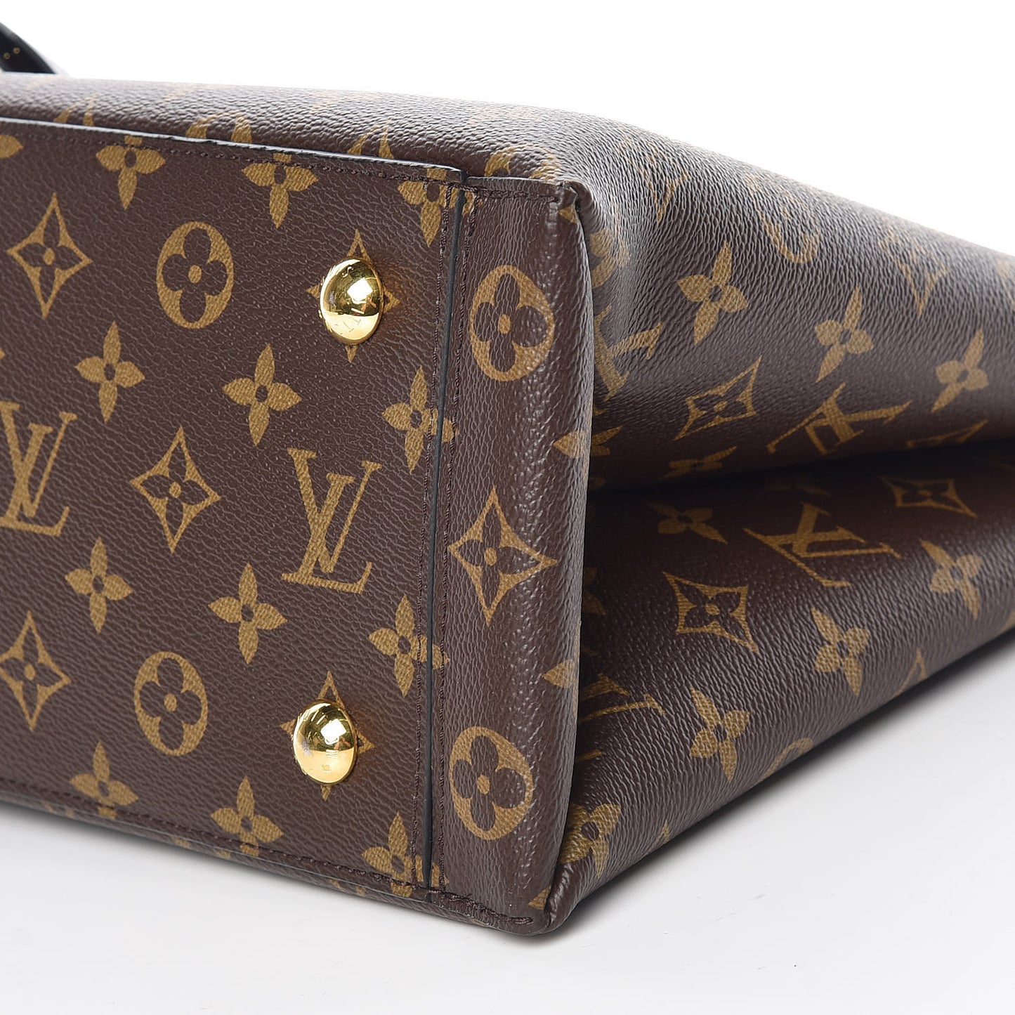 Monogram Flower Tote Black