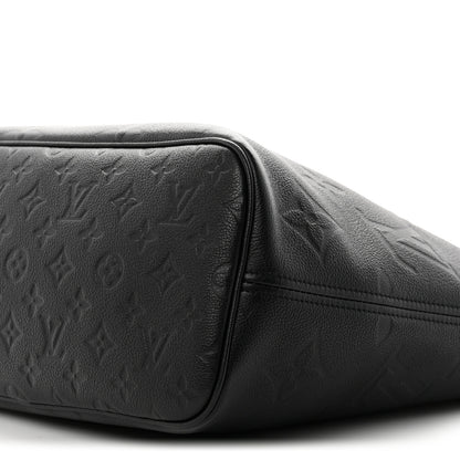 Louis Vuitton Empreinte Monogram Giant Neverfull MM Black 10 of 10