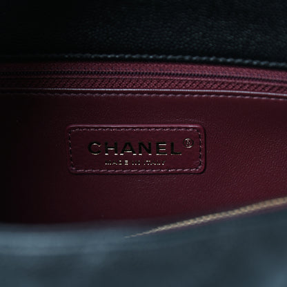 Chanel Caviar Quilted Small Coco Handle Flap Black 6 of 11