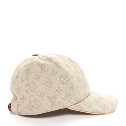 Louis Vuitton Cotton Monogram Essential Cap Beige 5 of 9