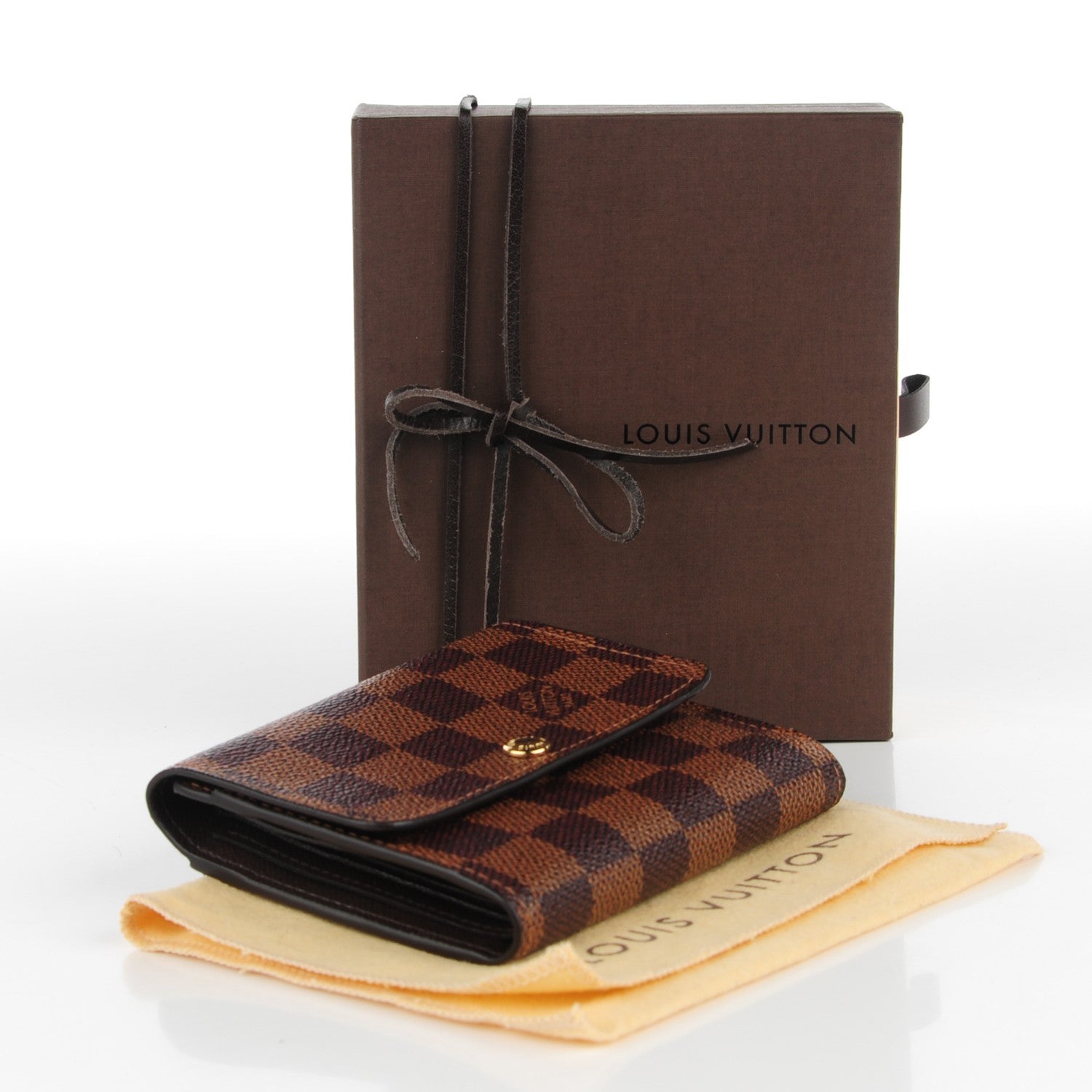 Louis Vuitton Damier Ebene Anais Wallet 4 of 7