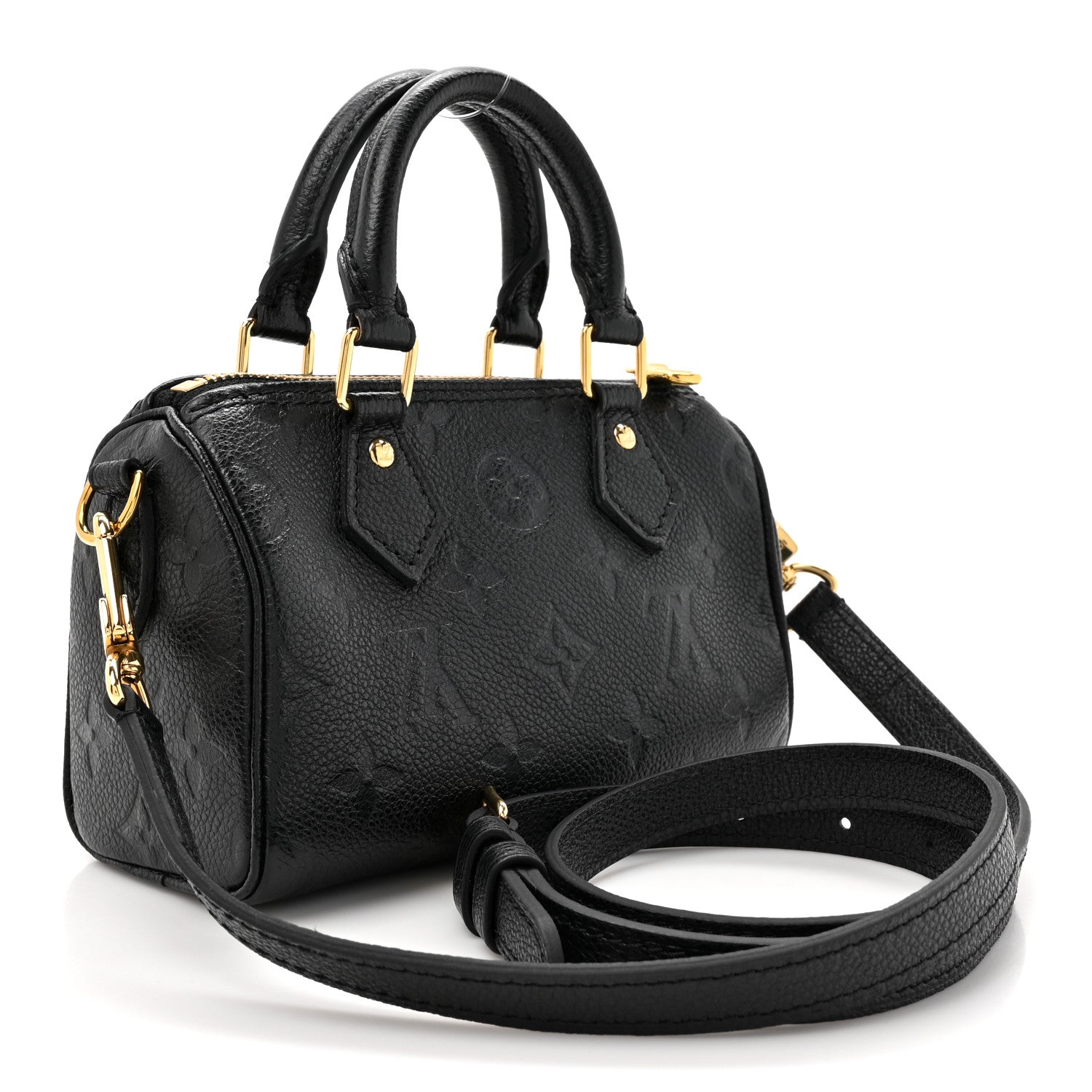 Louis Vuitton Empreinte Monogram Nano Speedy Black 3 of 9