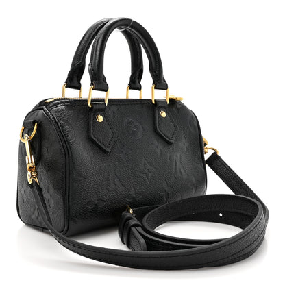 Louis Vuitton Empreinte Monogram Nano Speedy Black 3 of 9