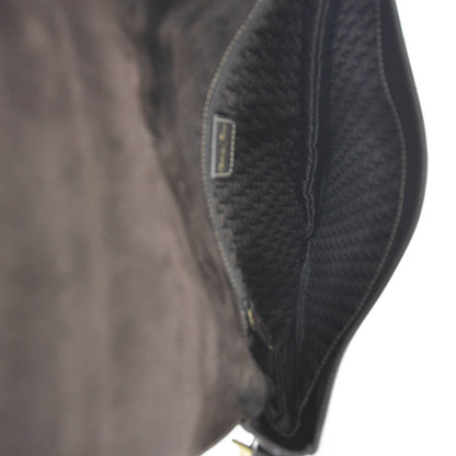 Christian Dior Leather Baudrier Saddle Bag Brown 12 of 12