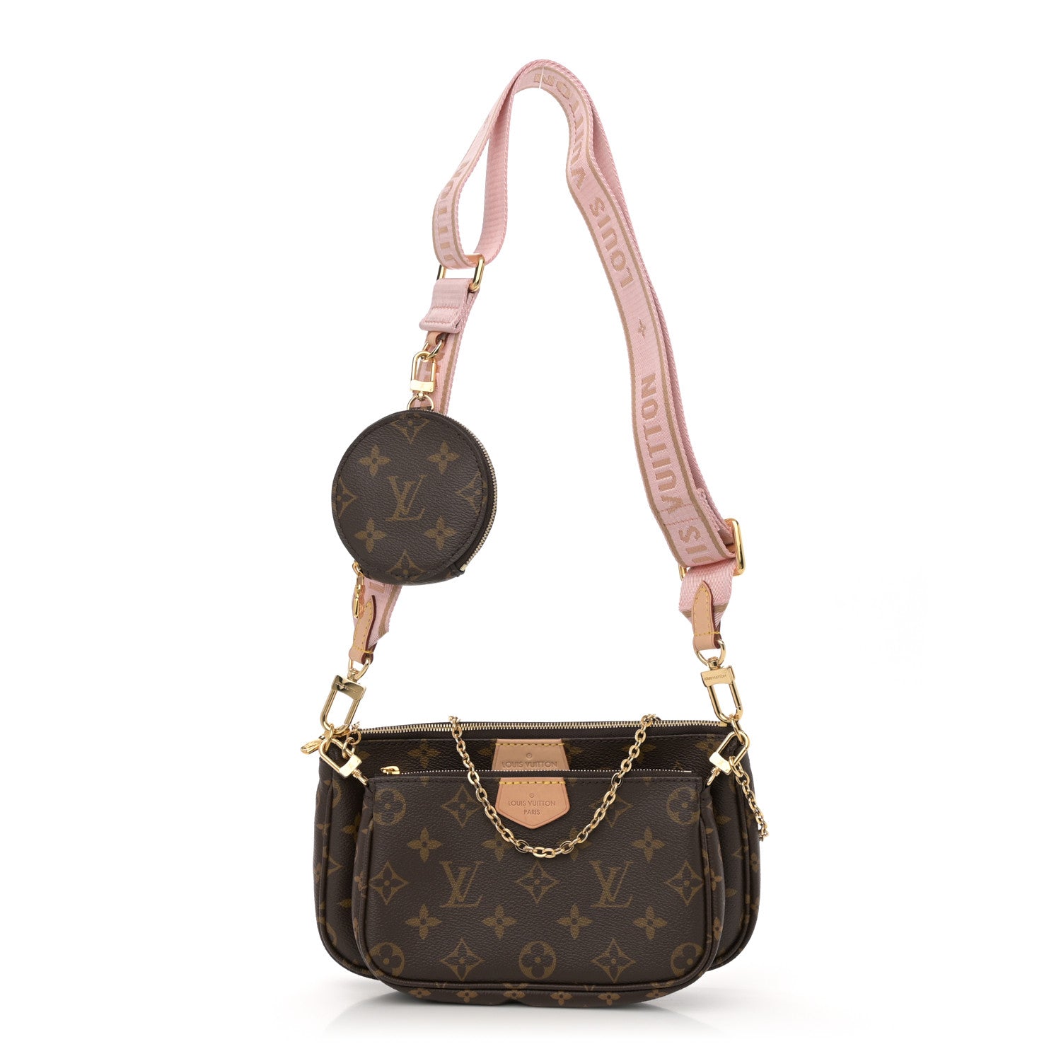 Louis Vuitton Monogram Multi Pochette Accessories Rose Clair 1 of 15