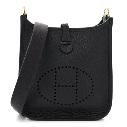 Hermes Taurillon Clemence Evelyne TPM Bleu Nuit 1 of 10