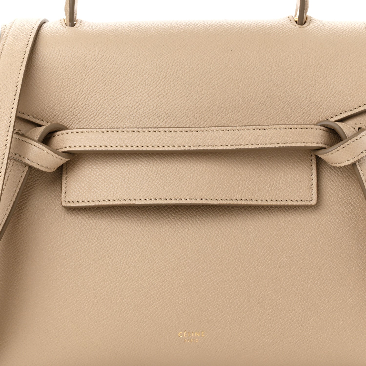 Celine Grained Calfskin Micro Belt Bag Light Taupe 7 of 9