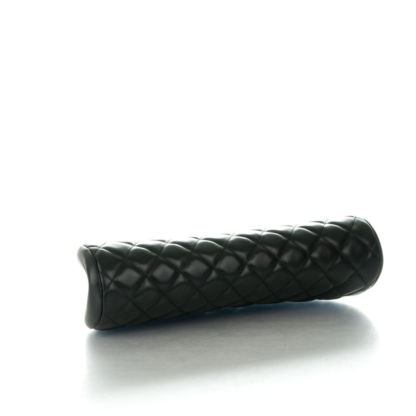 Lambskin Quilted Timeless Clutch Black