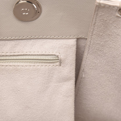 Chanel Caviar Small Studded Deauville Tote Ivory 14 of 18