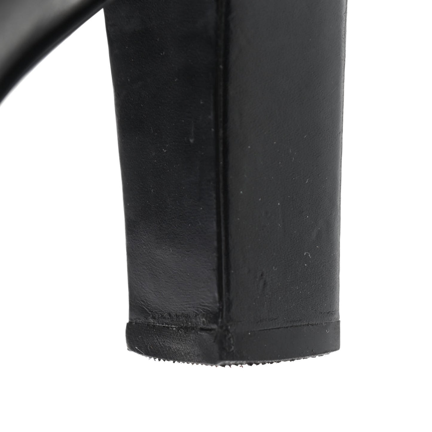 Calfskin CC Turnlock Ankle Boots 40 Black