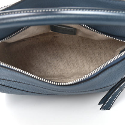 Loewe Grained Calfskin Small Puzzle Shoulder Bag Dark Blue 5 of 9