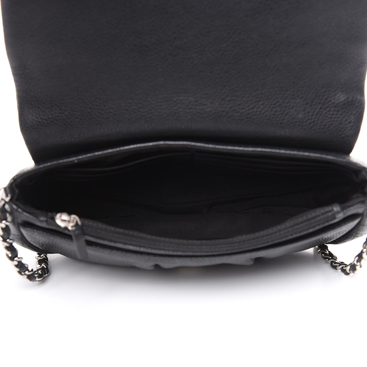 Caviar Half Moon Wallet On Chain WOC Black