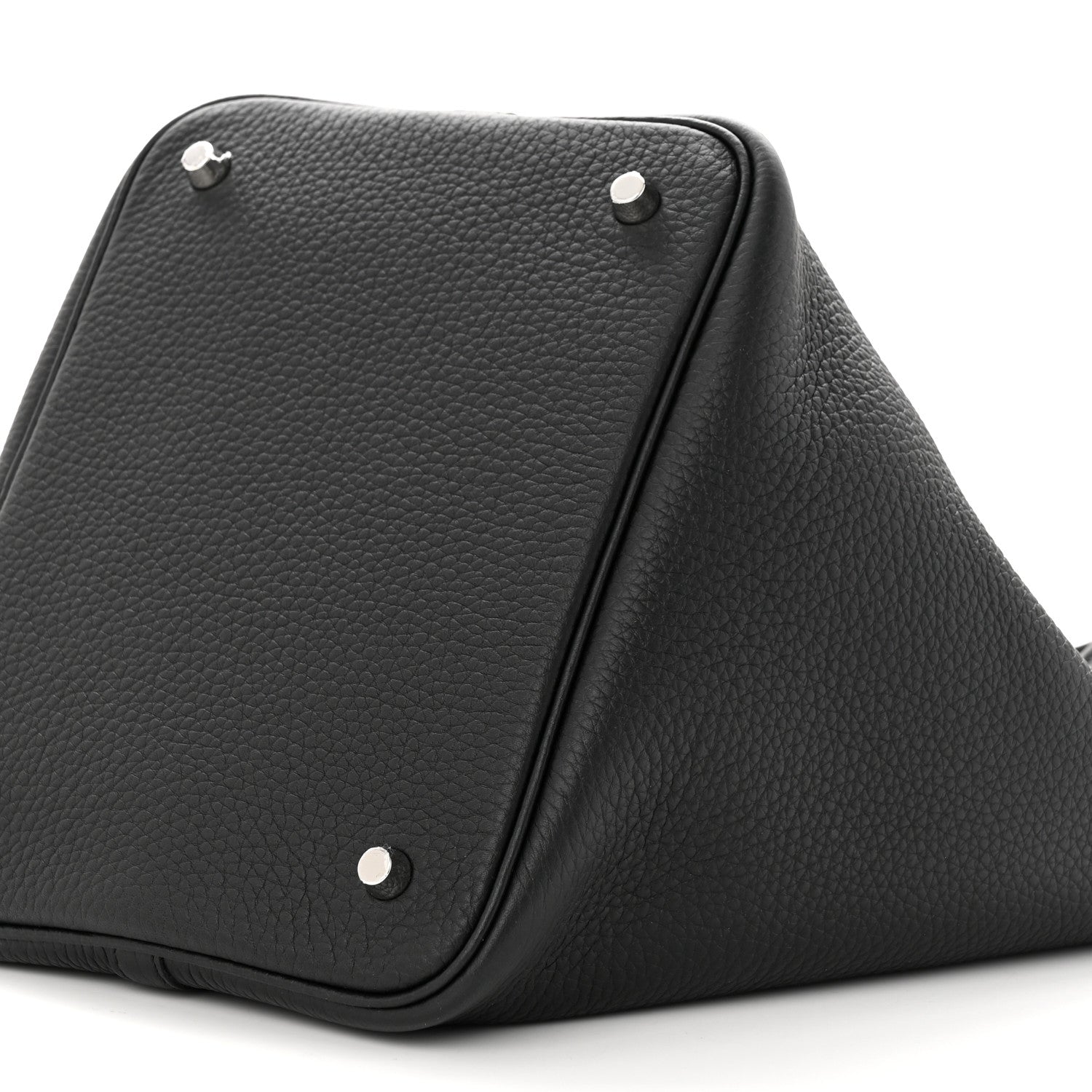 Hermes Taurillon Clemence Picotin Lock 22 MM Black 10 of 11