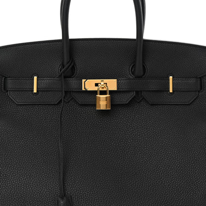 Hermes Togo Birkin 35 Black 8 of 12