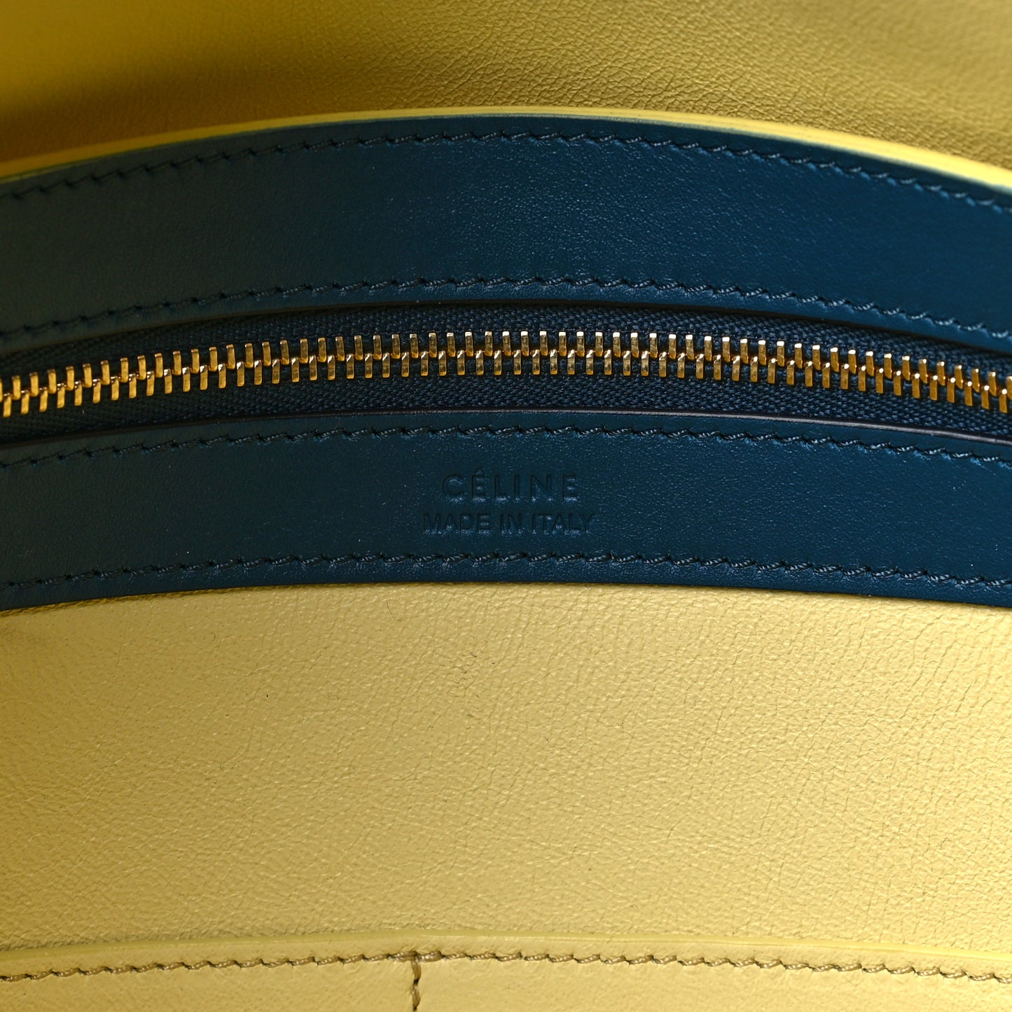 Smooth Calfskin Small Tassel Cabas Phantom Deep Blue