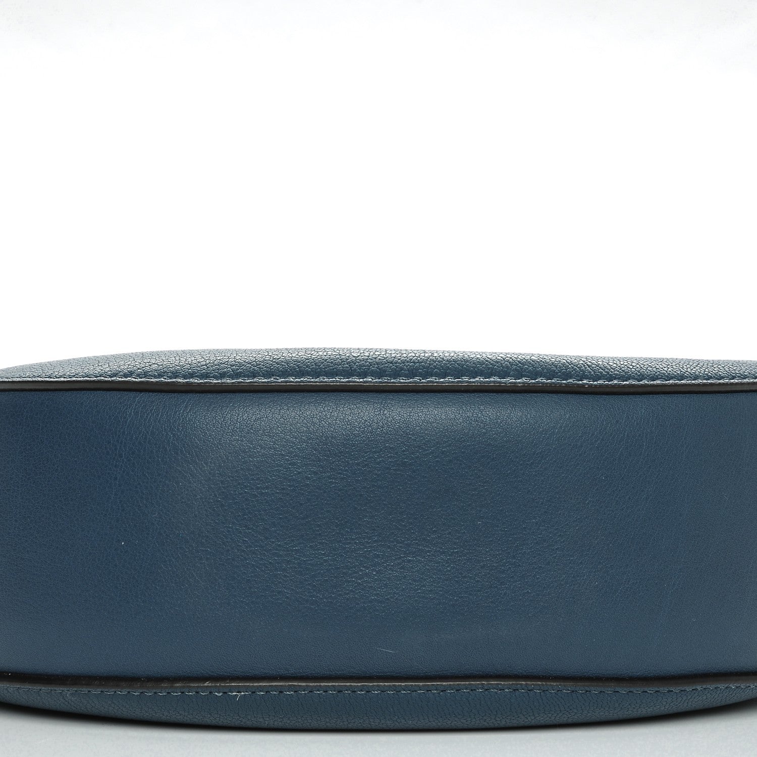Chloe Grained Lambskin Drew Shoulder Bag Denim Blue 8 of 8