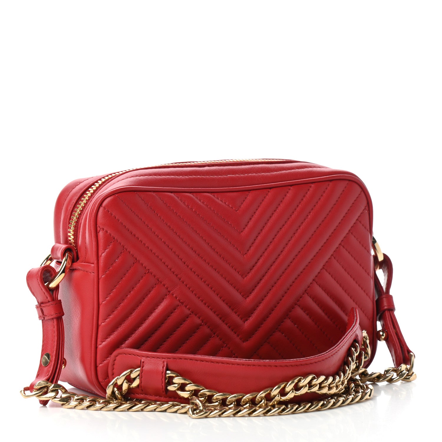 Prada Soft Calfskin Bandoliera Crossbody Bag Fuoco 3 of 10