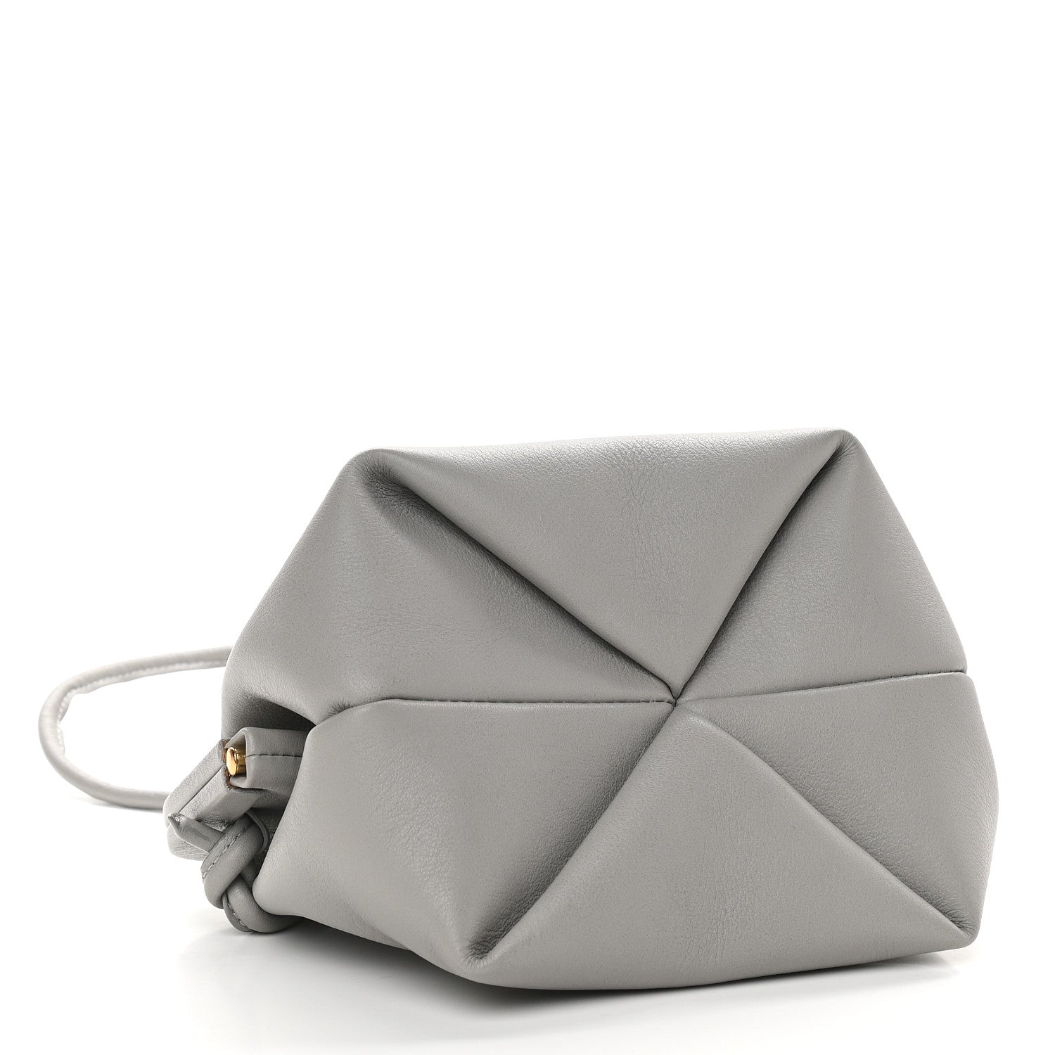 Mansur Gavriel Lambskin Mini Bloom Shoulder Bag Gray 4 of 9