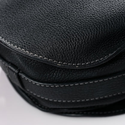 Chloe Calfskin Medium Marcie Round Crossbody Bag Black 13 of 19