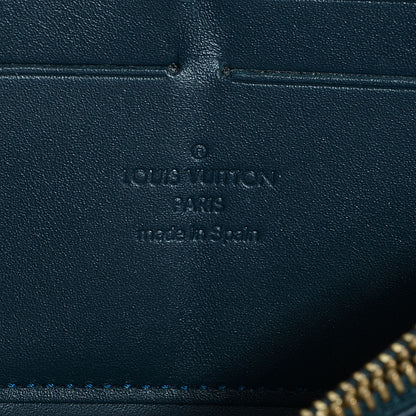 Louis Vuitton Vernis Zippy Wallet Blue Nuit 6 of 7