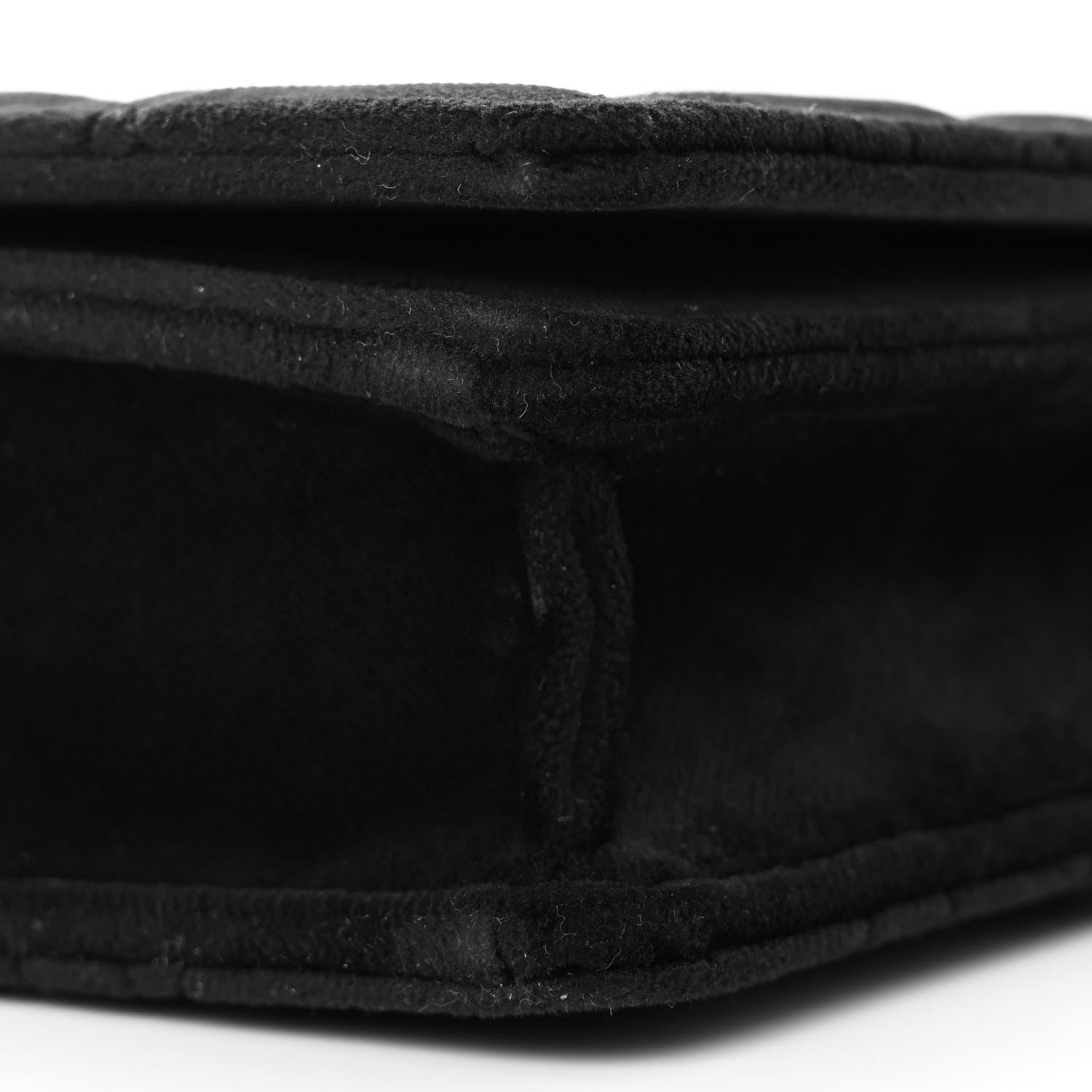 Christian Dior Velvet Cannage Lady Dior Convertible Clutch Black 12 of 12