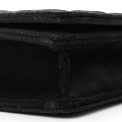 Christian Dior Velvet Cannage Lady Dior Convertible Clutch Black 12 of 12