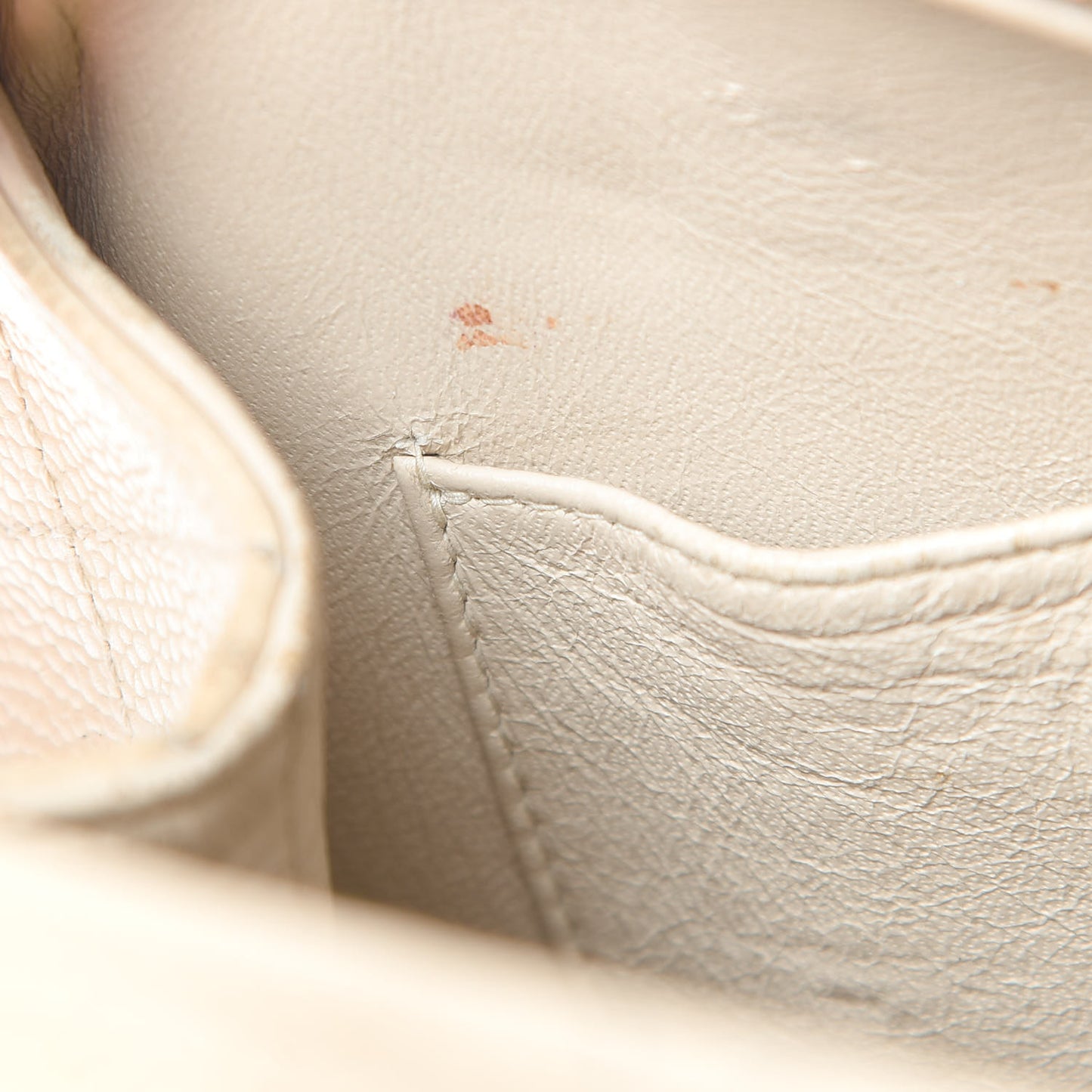 Caviar Stitched Tote Beige