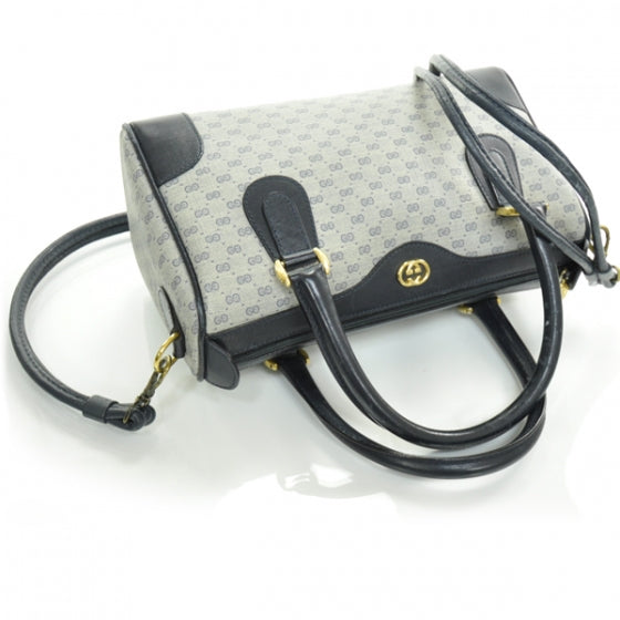 Gucci Monogram Boston Navy 5 of 10