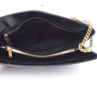 Saint Laurent Calfskin Y Quilted Monogram Large Loulou Chain Satchel Black 6 of 11