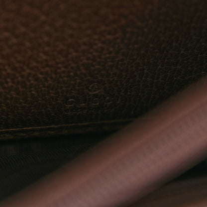 Gucci GG Supreme Monogram Web Ophidia Continental Wallet Brown 6 of 9