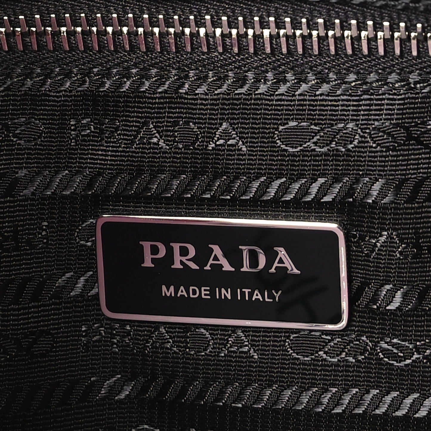 Terry Cloth Tote Bag Petalo Black