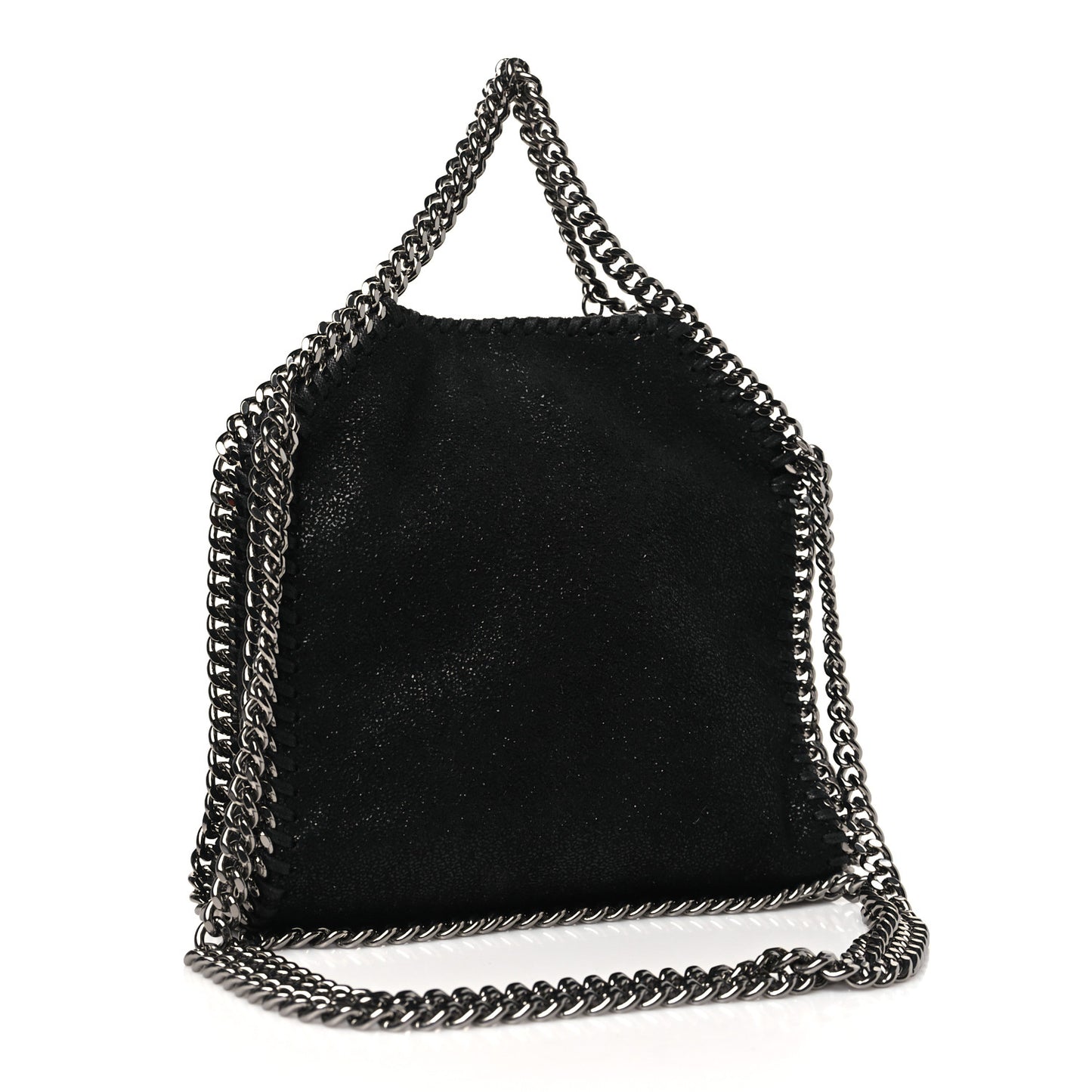 Shaggy Deer Tiny Falabella Tote Black