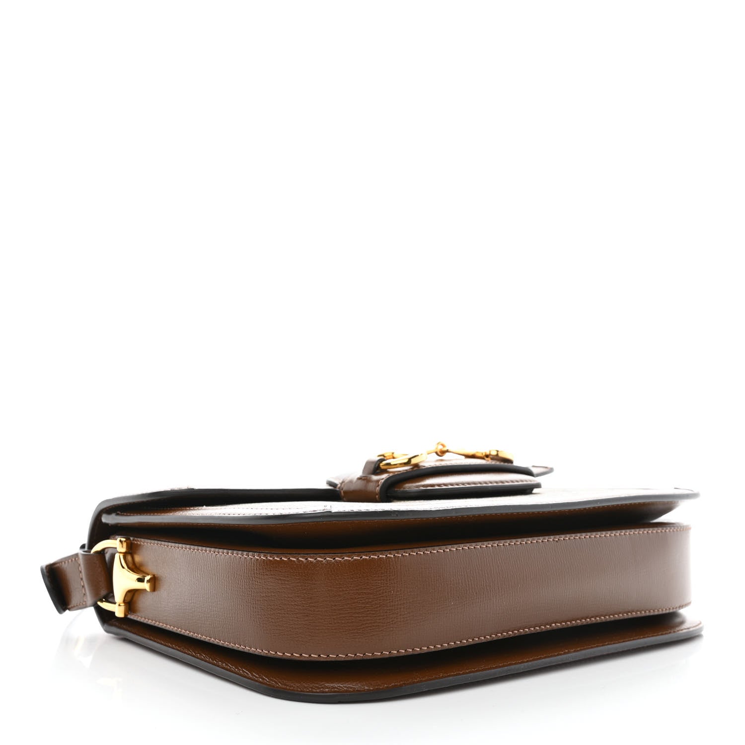 Gucci GG Supreme Monogram Horsebit 1955 Shoulder Bag Beige Brown Sugar 4 of 8
