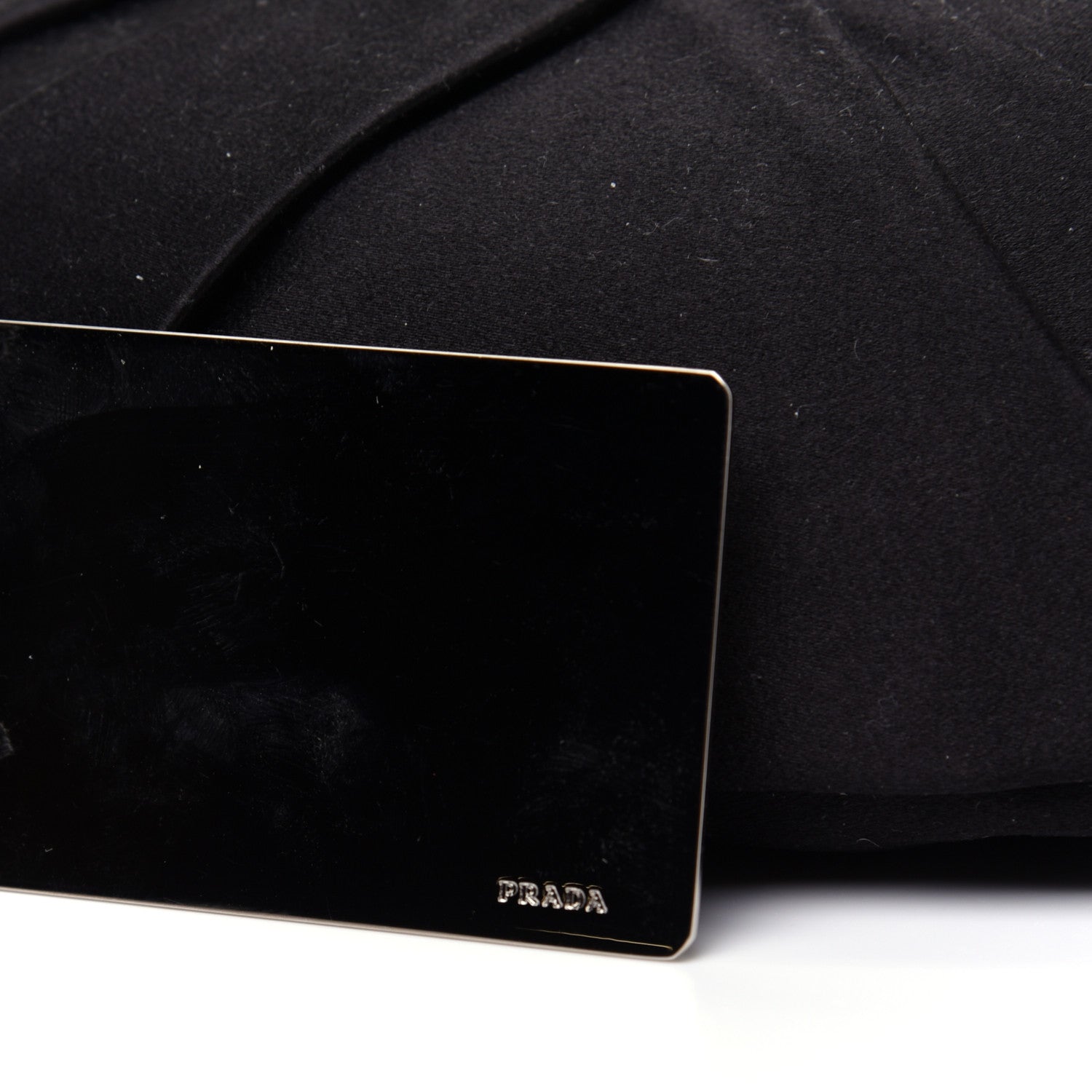 Prada Satin Stones Clutch Black 12 of 12
