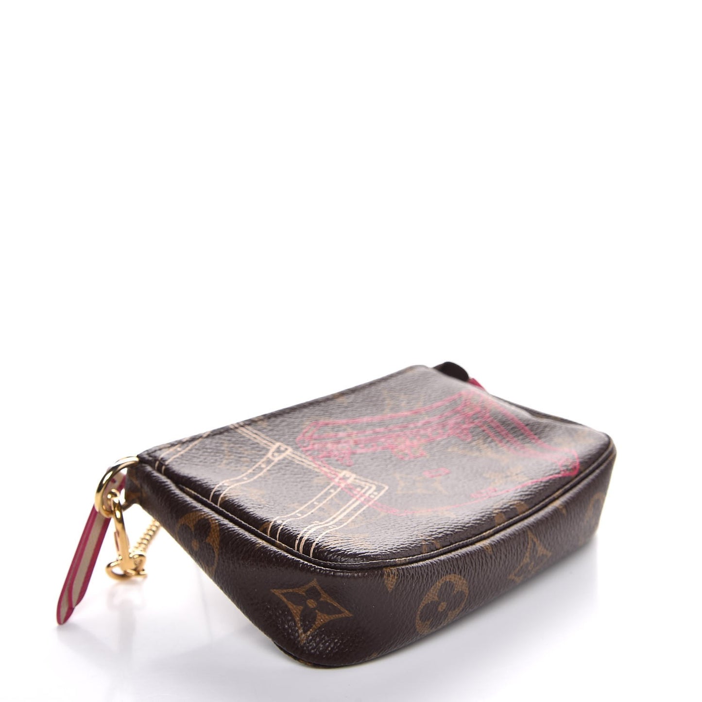 Monogram Christmas Animation Mini Pochette Accessories