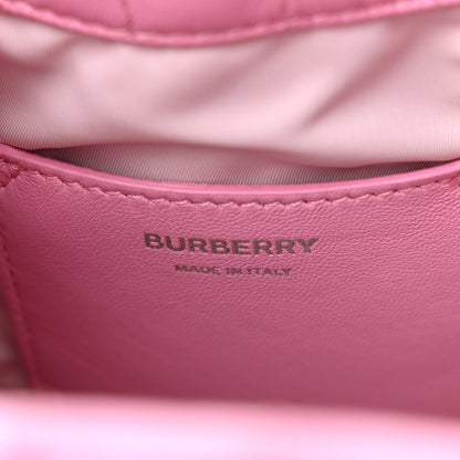 Burberry Lambskin Quilted Mini Lola Backpack Primrose Pink 6 of 10