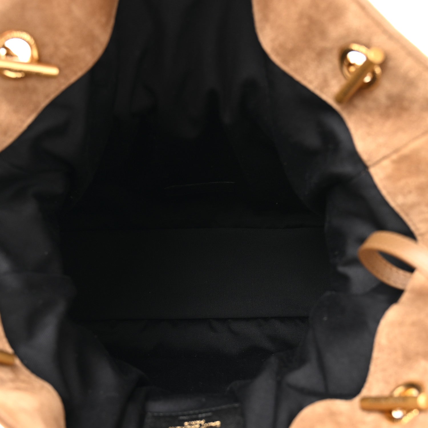 Saint Laurent Suede Small Jamie Shopping Tote Golden Leaf 6 of 11