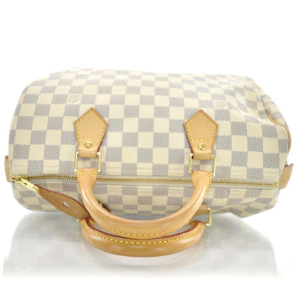 Louis Vuitton Damier Azur Speedy 30 6 of 9
