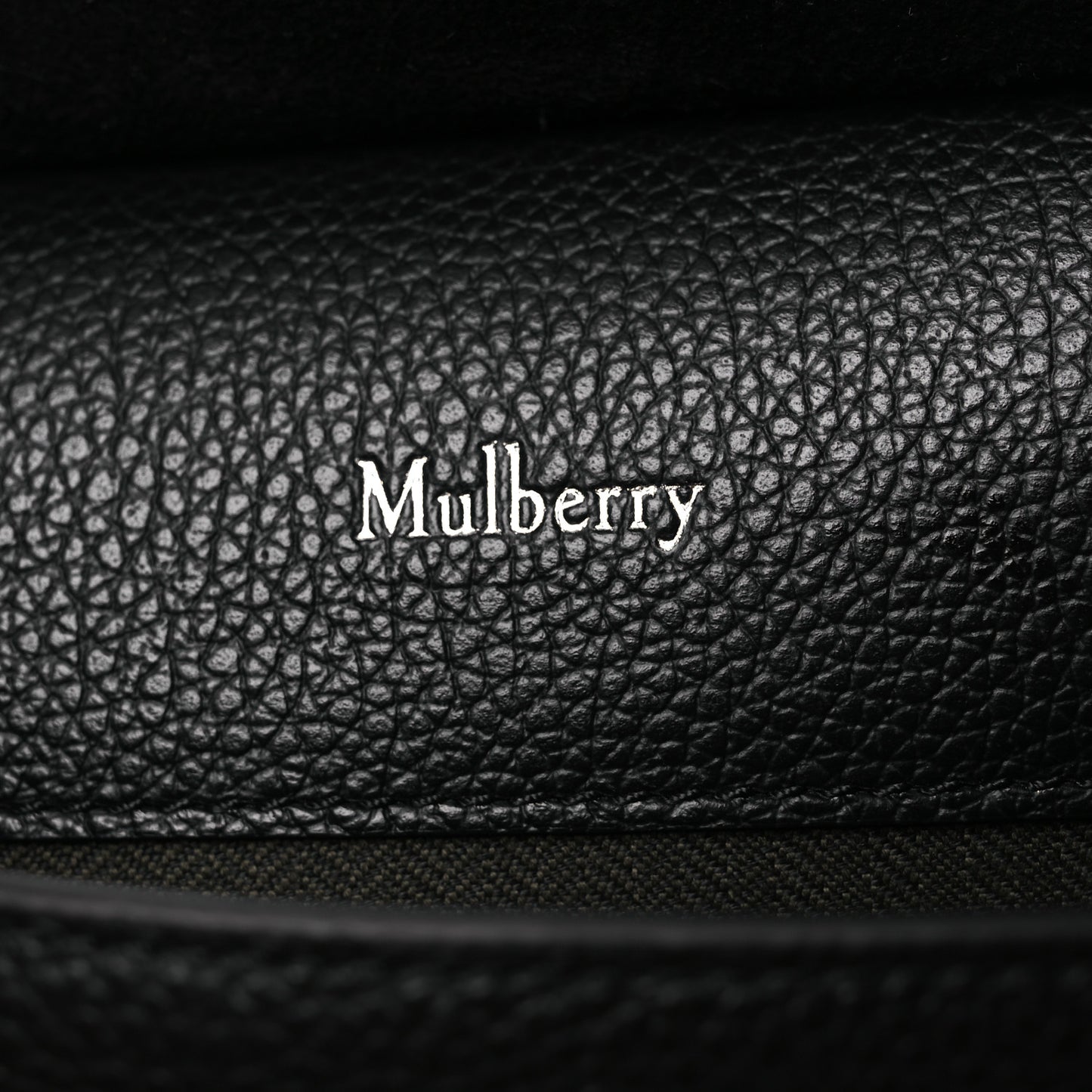 Natural Grain Calfskin Antony Messenger Crossbody Black