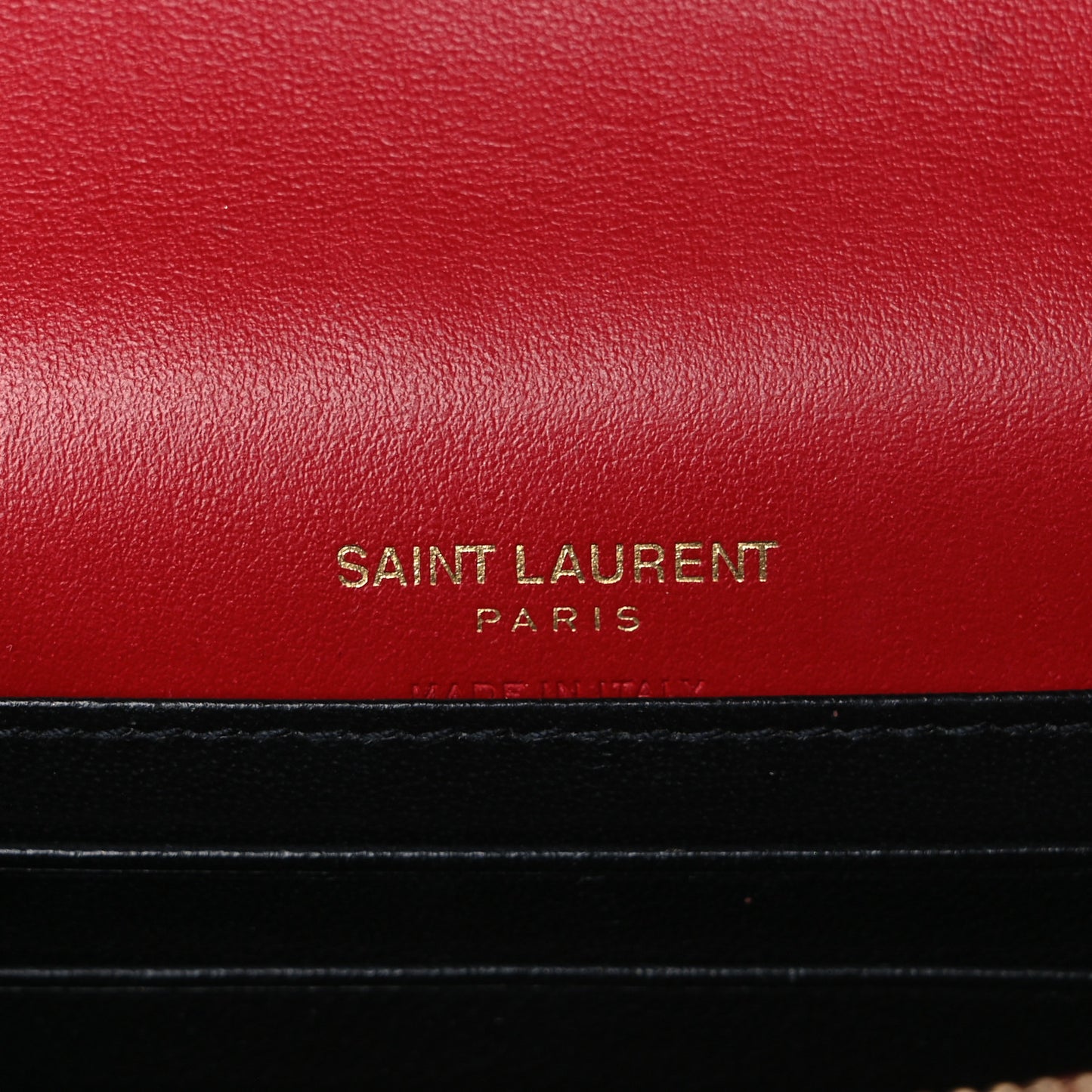 Smooth Calfskin Monogram Kate Belt Bag Red