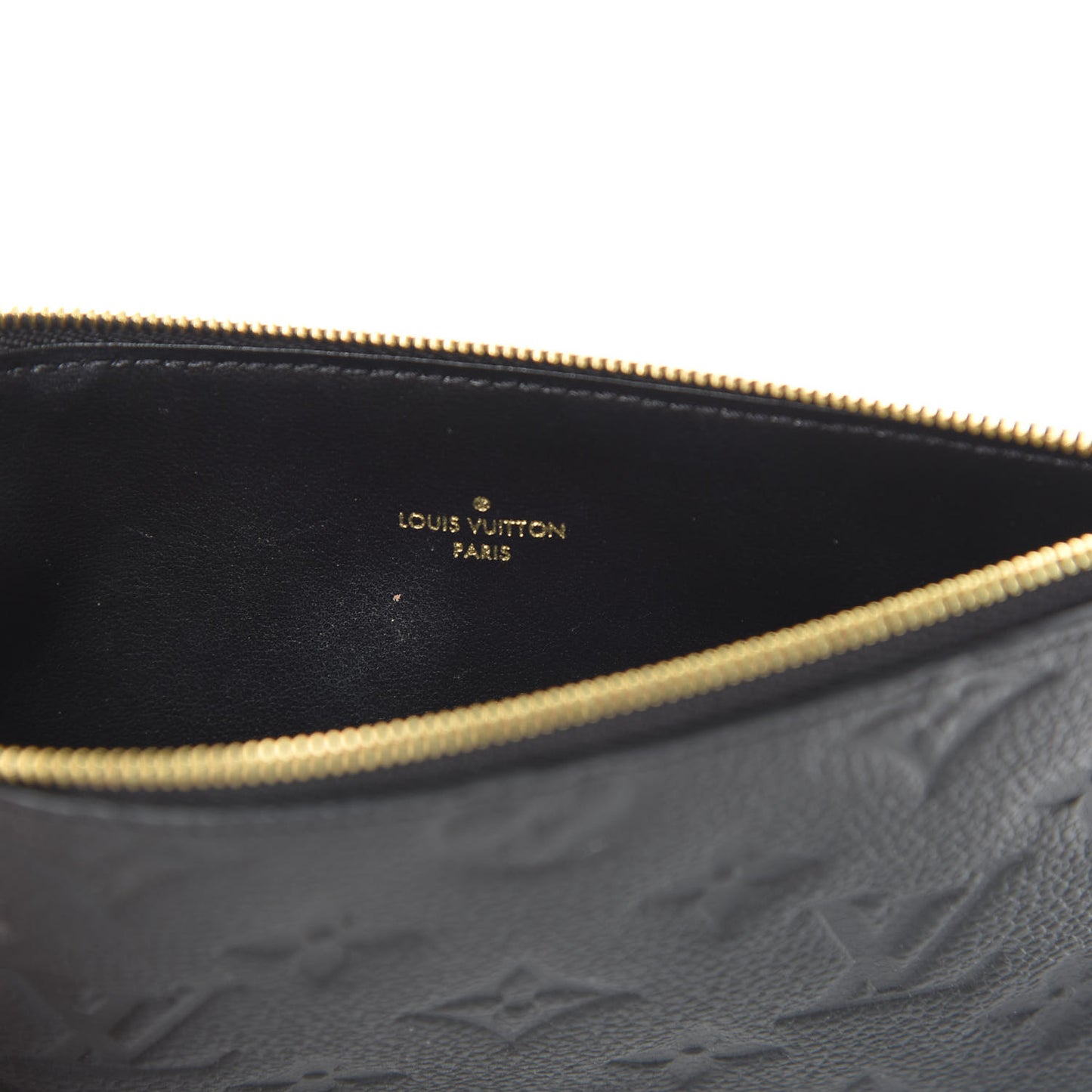 Empreinte Felicie Chain Wallet Zippered Insert Black