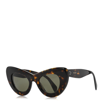 Celine Papillon Cat Eye Sunglasses CL 41055/S Havana 1 of 6