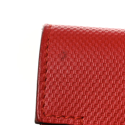 Hermes Grain d'H Kelly Longue Wallet Sanguine 8 of 11